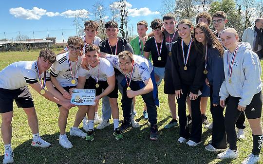 &ldquo;Flag in classe&rdquo; conquista gli studenti: entusiasmo e valori in campo con i Blitz di Ciri&egrave;