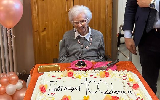 Volpiano festeggia i 100 anni di Lucrezia Delfina Dho