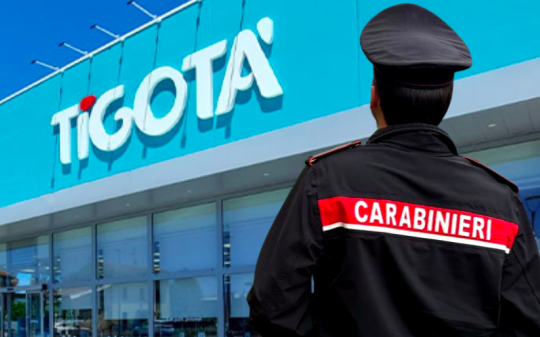 Colpo lampo al Tigot&agrave;, fuga di pochi minuti: presi dai carabinieri