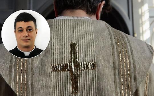 Don Mario Viano, parroco di Bosconero e Abate di San Benigno Canavese