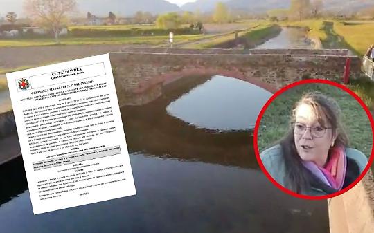 Ponte chiuso tra Ivrea e Albiano. Famiglia sequestrata. Tre mesi di silenzio e ora si rischia la tragedia