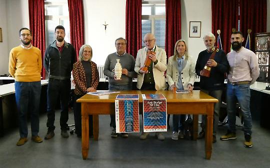 Castellamonte Presentata la mostra di opere ceramiche in 3D