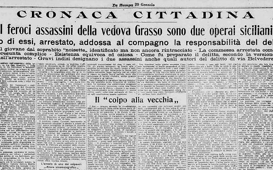 Da aspiranti attori ad assassini di professione.