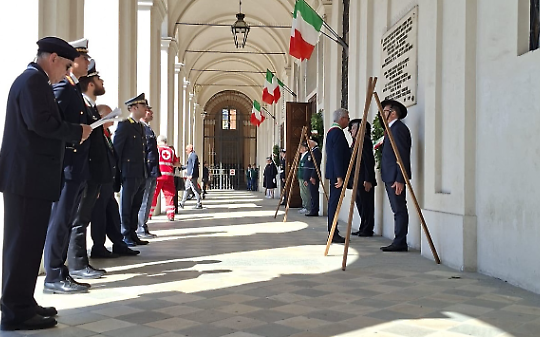 25 Aprile a Chivasso, il corteo passa per la prima volta davanti alla Carta: &ldquo;Un segnale anche federalista&rdquo;