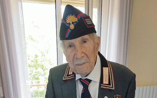 Il carabiniere pi&ugrave; anziano d&rsquo;Italia compie 108 anni