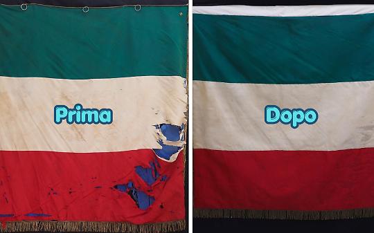 Una bandiera, due Italie