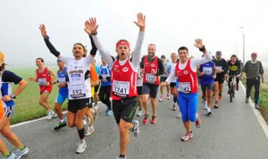 Alcuni partecipanti alla Turin Marathon
