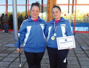 Le due atlete del Borgo Nuovo