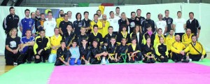 La squadra dell'Action Team Italia al regionale di Asti