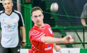 Emanuele Bruzzone della Brb Ivrea in azione