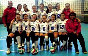 L'Under 14 della Finimpianti Rivarolo Volley