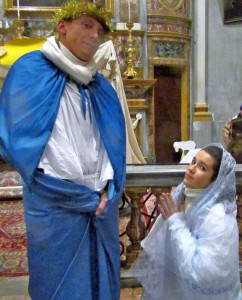Strambino PresepeVivente Madonna