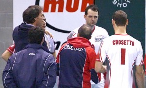 Un timeout chiamato dal tecnico del SantAnna