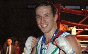 Il pugile laziale Adriano Sperandio