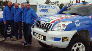 Michele e Pietro Cinotto al via della Dakar