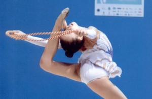 Rebecca Di Siena di Eurogymnica in pedana