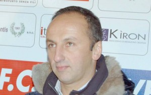 Massimo Bava e Antonio Comi al funerale di Gianni Frara