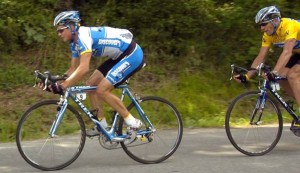 Paolo Savoldelli e Lance Armstrong
