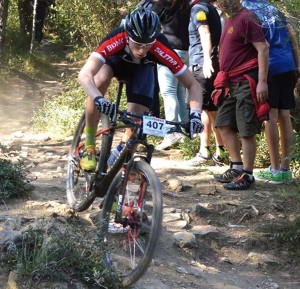 Jacopo Billi in azione a Laigueglia