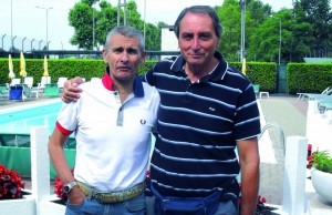 Livio Mezzo e Fabizio Broggini del Tennis Club Tescaro