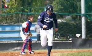 In attacco il battitore del Baseball Club Settimo