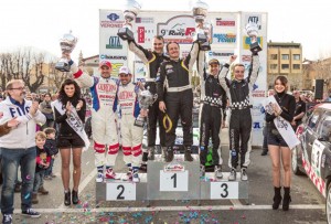 La premiazione del Rally Ronde del Canavese