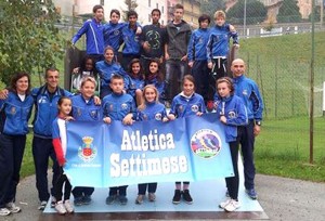 Le nuove leve dell' Atletica Settimese