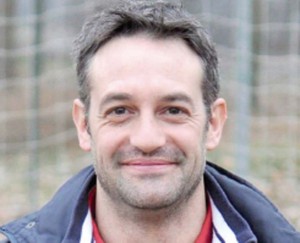 Luca Vachino, mister del Real Canavese, alla Baraonda di Pasqua