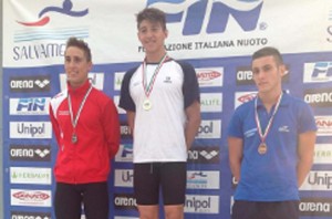 Bruno Cerra sul podio
