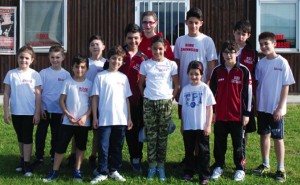 I giovani atleti della Boxe Chivasso