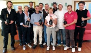 I premiati della seconda tappa del Golf Settimo