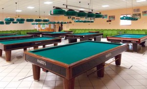La sala del circolo Borgonuovo