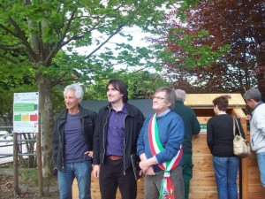 L'inaugurazione dello chalet del compostaggio a maggio