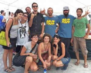 Alcuni volontari dell'edizione 2013