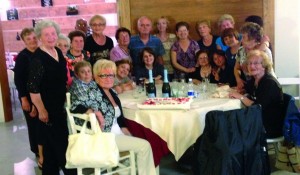 Il corso di ginnastica dolce dell'Action Team Italia a cena