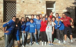 L'Under 15 del Basket Venaria a Cingoli