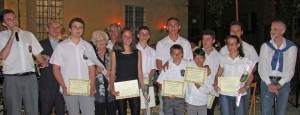 San Giorgio premiazione allievi Filarmonica 2014