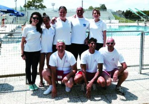 Due staffette Master della Libertas Nuoto Chivasso