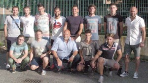 I giocatori e lo staff tecnico del nuovo Brandizzo