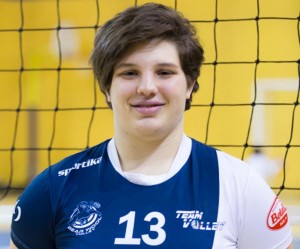 La palleggiatrice Cristina Mariottini