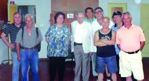 La premiazione al Circolo Amici e Pensionati