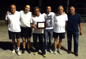 La premiazione del Memorial Famiglia Massaglia