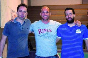 L'ex staff tecnico dell' Usac Basket Rivarolo