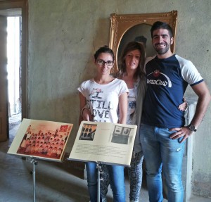 Feletto Loretta Garello con ragazzi all'Asilo Fascio