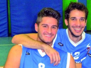 Davide Bono e Ludovico Rivoira del Sea Basket