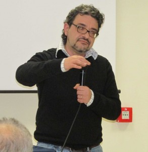 Maurizio Vicario redattore de "Il Risveglio Popolare"