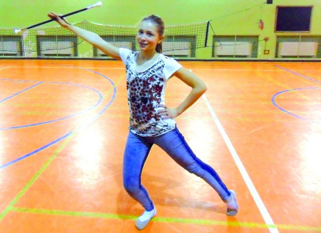 Chiara Bertino del Borgo Nuovo Twirling