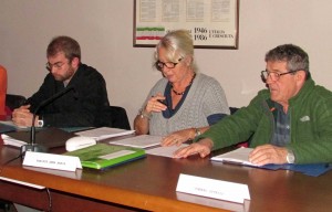 San Giusto Parisch Anna con Rodolfo Blanchietti e Ottavio Panero