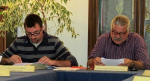 Ozegna Luca Bertino segretario e Enzo Francone Sindaco