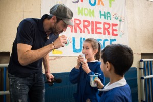 Gigi Buffon a scuola
